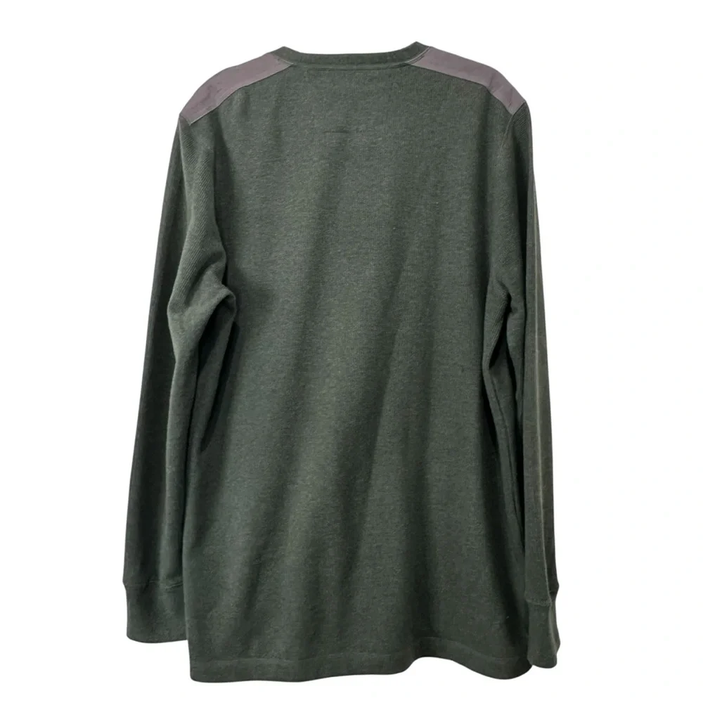 Banana Republic Green‎ Long Sleeve Henley